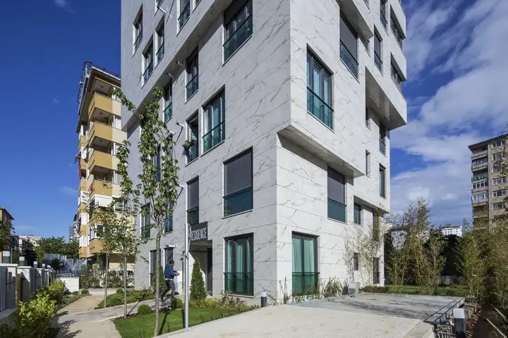 A2 Residence – giriş cephesi