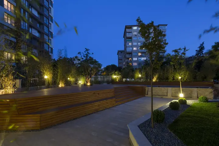 A2 Residence – teras, akşam