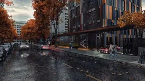 A1 Residence mimari görselleştirmesi 2